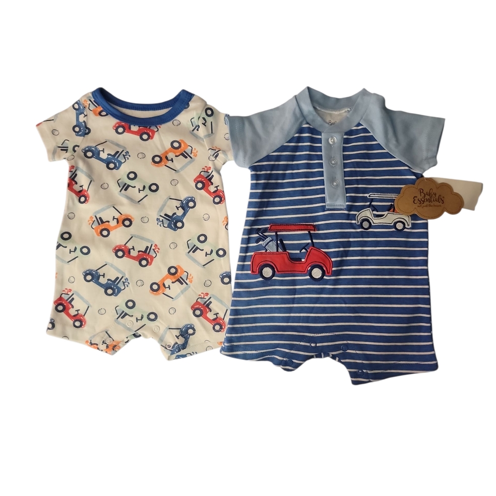Baby Essentials Set Of 2 Rompers
